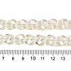 Electroplate Glass Beads Strands EGLA-N012-07D-4