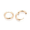 304 Stainless Steel Hoop Earrings EJEW-T048-24A-G-3
