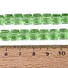 Transparent Glass Beads Strands GLAA-R041-8x8mm-A14-4