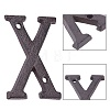Iron Home Address Number AJEW-WH0126-25X-4