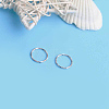 925 Sterling Silver Cuff Earrings EJEW-BB47632-E-2