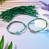 20Pcs Adjustable Korean Waxed Polyester Cord Bracelet Making BJEW-TAC0051-07-6