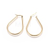 304 Stainless Steel Big Hoop Earrings X-EJEW-L222-13G-2