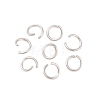 Tarnish Resistant 304 Stainless Steel Jump Rings STAS-R049-5x0.7mm-1