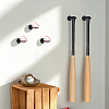 12 Bags 2 Styles Wall Mounted Iron Baseball Storage Holder AJEW-WA0004-06-6