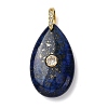 Natural Lapis Lazuli Pendants G-B188-01G-06-1