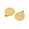 304 Stainless Steel Pendants STAS-H251-02A-G-2
