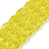 Transparent Glass Beads Strands LS-EGLA-N013-T6mm-D26-1