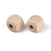 Beech Wood European Beads WOOD-T033-09B-2