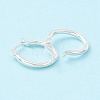925 Sterling Silver Hoop Earrings STER-P047-13B-S-3