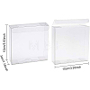 Foldable Transparent PET Boxes CON-WH0069-56-2