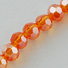 Electroplate Glass Bead Strands LS-EGLA-R015-6mm-28-2