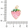 Printed Brass Pendants KK-B183-01G-01-3
