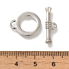 Brass Toggle Clasps KK-H480-03P-4