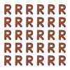 Opaque Acrylic European Beads OACR-TAC0019-006R-2