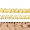 Anti-Tarnish Electroplate Glass Beads Strands X-GLAA-N056-6mm-05-2