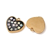 304 Stainless Steel Enamel Pendants STAS-F352-05C-01-2