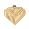 304 Stainless Steel Charms STAS-I325-136E-G-1