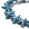 Synthetic Turquoise Dyed Beads Strands G-P507-04K-2