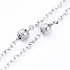 304 Stainless Steel Eyeglasses Chains X-AJEW-EH00013-3