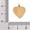 PVD Vacuum Plating 304 Stainless Steel Pendants STAS-G268-04G-4