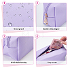 20Pcs 10 Colors Portable PU Leather Makeup Storage Bag AJEW-WA0004-56-3