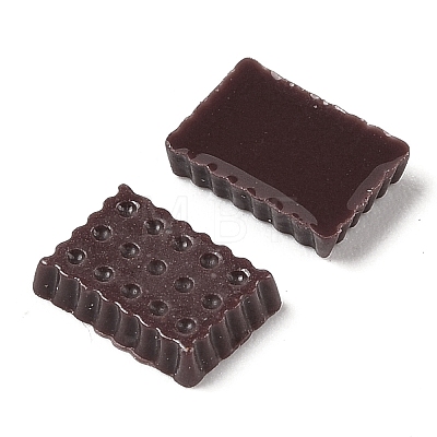Luminous Resin Imitation Chocolate Decoden Cabochons RESI-K036-28D-02-1