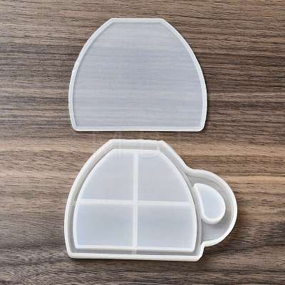 DIY Cup Shape Quicksand Silicone Molds Set X-DIY-E052-01-1