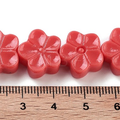 Synthetic Coral Carved Beads Strands CORA-B001-04A-1