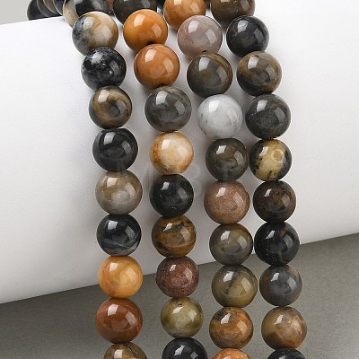 Dyed Natural Malaysia Jade Beads Strands G-G021-02B-25-1