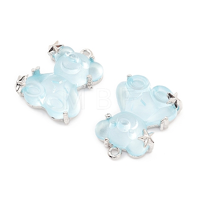 Resin Pendants PALLOY-K003-02P-1