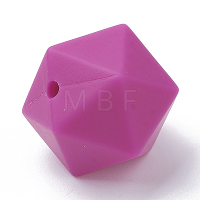 Food Grade Eco-Friendly Silicone Focal Beads SIL-T048-14mm-05-1