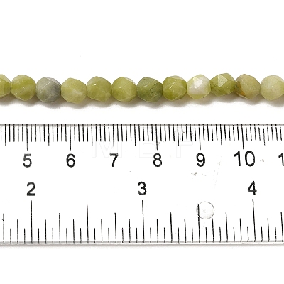 Natural Chinese Jade Beads Strands G-K382-A03-01-1