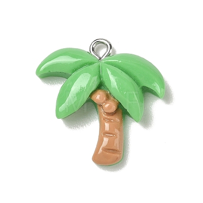 Opaque Resin Pendants RE-CBAB589-01A-03-1