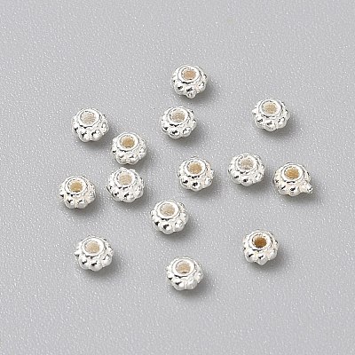 925 Sterling Silver Beads STER-WH0019-29A-1
