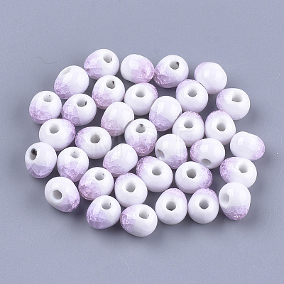 Handmade Porcelain Beads PORC-S498-21B-1