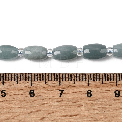 Natural Myanmar Jadeite Beads Strands G-F822-C01-01-1