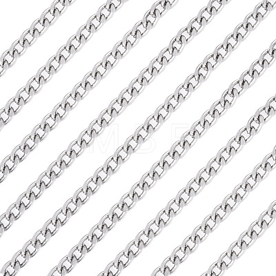 Aluminium Curb Chains CHA-TAC0005-01S-1