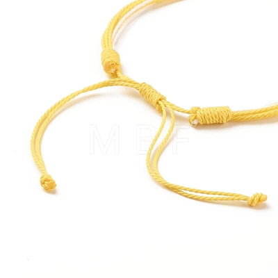 Waxed Polyester Multi-strand Bracelet BJEW-JB07892-02-1