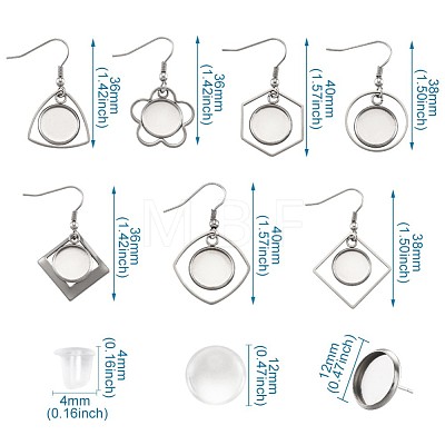 DIY Dangle Earring Jewelry Kits DIY-TA0001-87-1