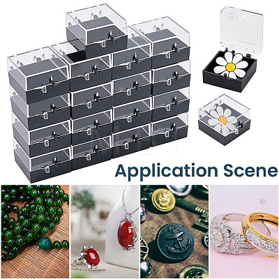 Transparent Plastic Packing Boxes AJEW-CN0007-68-1