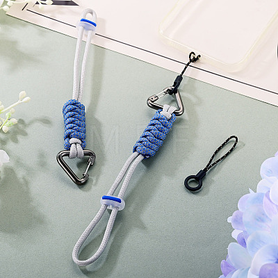 Polyester Cord Ropes Pendant Decorations HJEW-TADJ0022-01C-1