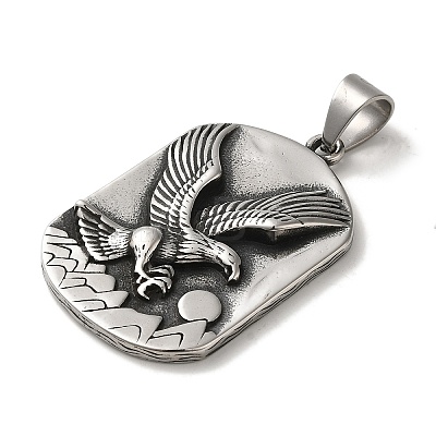 316L Surgical Stainless Steel Big Pendants LS-STAS-H194-02AS-03-1