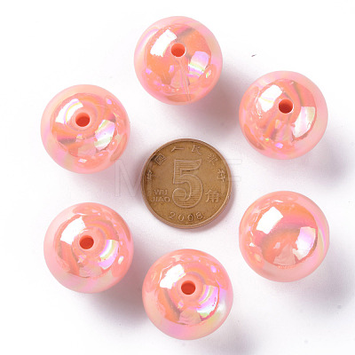 Opaque Acrylic Beads MACR-S370-D20mm-SS2109-1