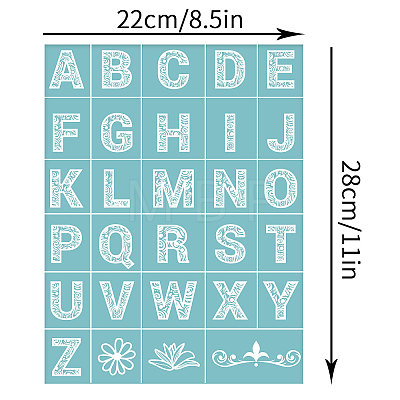 Self-Adhesive Silk Screen Printing Stencil DIY-WH0173-042-1