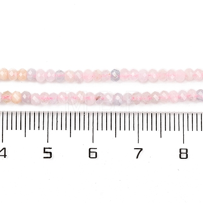 Natural Morganite Beads Strands G-F770-D05-02-1