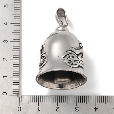 304 Stainless Steel Big Pendants STAS-Z097-01AS-06-1