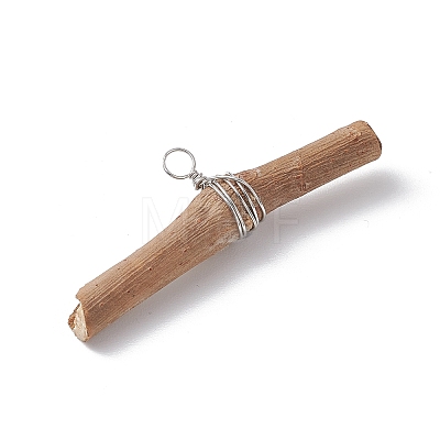 Wooden Sticks Pendant PALLOY-JF03393-01-1