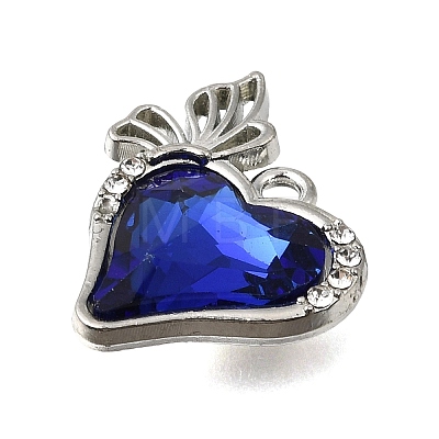Alloy Glass Pendants FIND-E049-06P-1