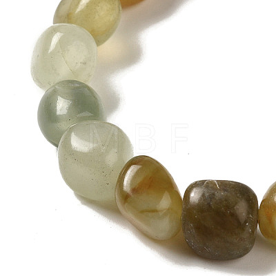 Natural Xiuyan Jade Beads Strands G-B078-D19-01-1